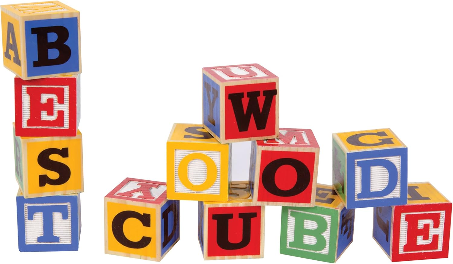 Schylling Large ABC Wood Blocks - Image 2