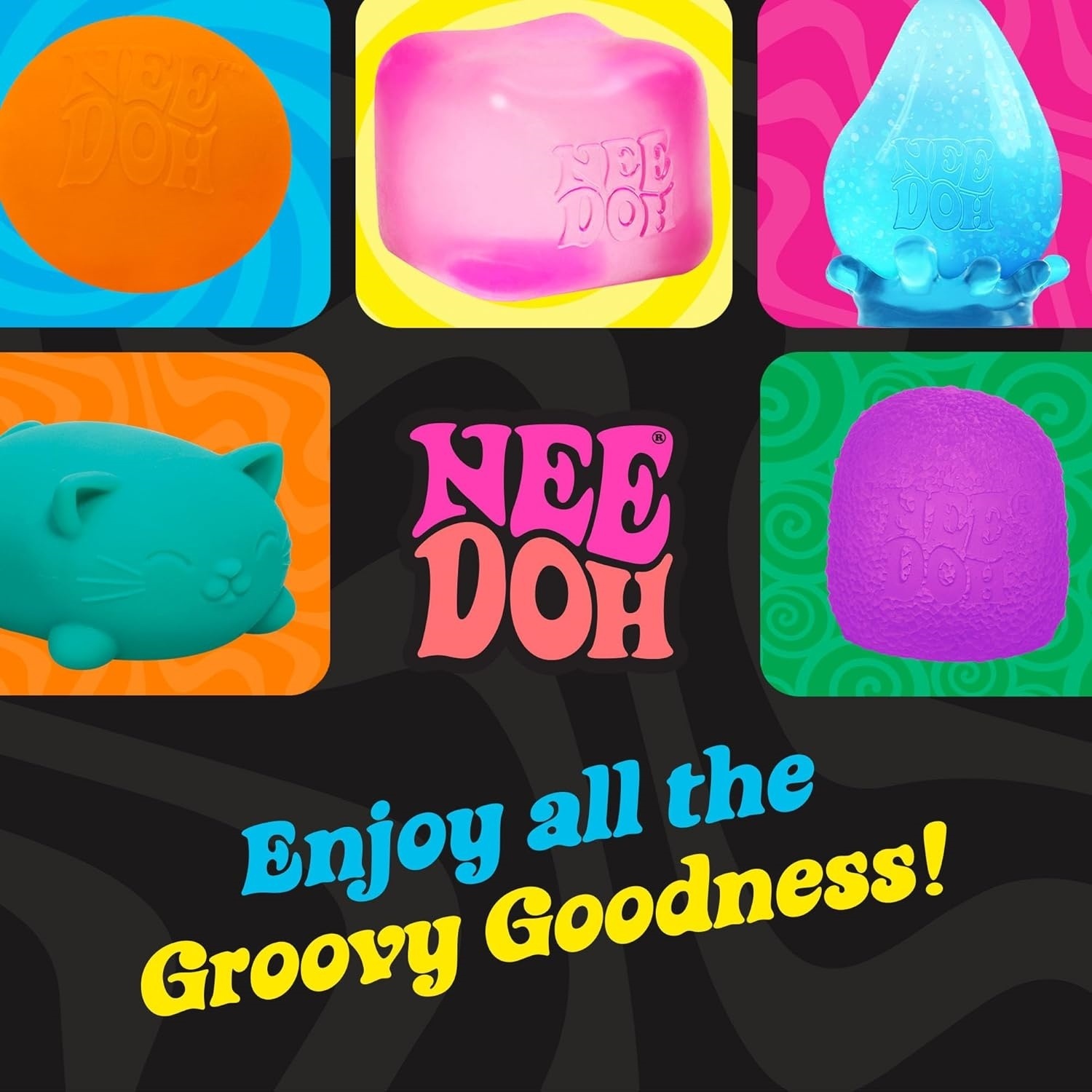 NeeDoh Gumdrop - Textured Sensory Toy - 2.5 - Image 7